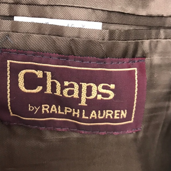 Vintage Chaps Ralph Lauren Men's 46Tall 2 Button Suit Jacket Blazer 5v7 - Picture 7 of 8